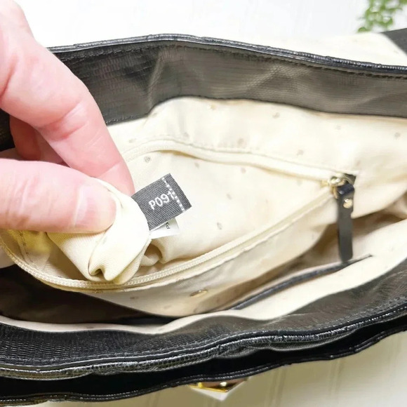 Kate Spade Black Quilted Chain Strap Shoulder Bag Gold Hardware - Picture 11 of 13